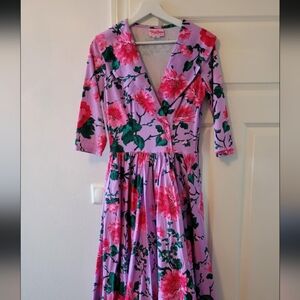 Birdie Swing Dress 1950s